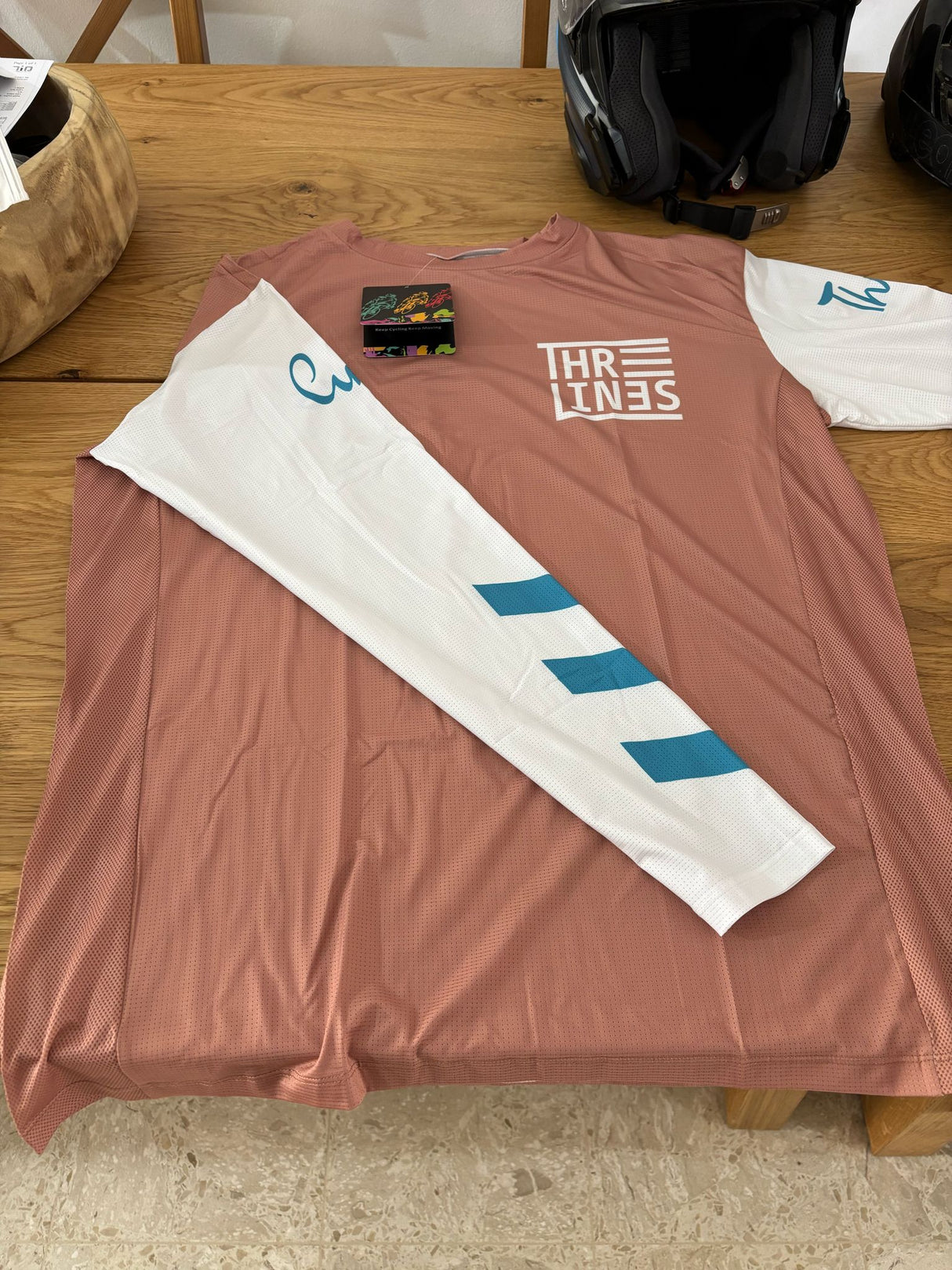 חולצת רכיבה ארוכה LS BROWN