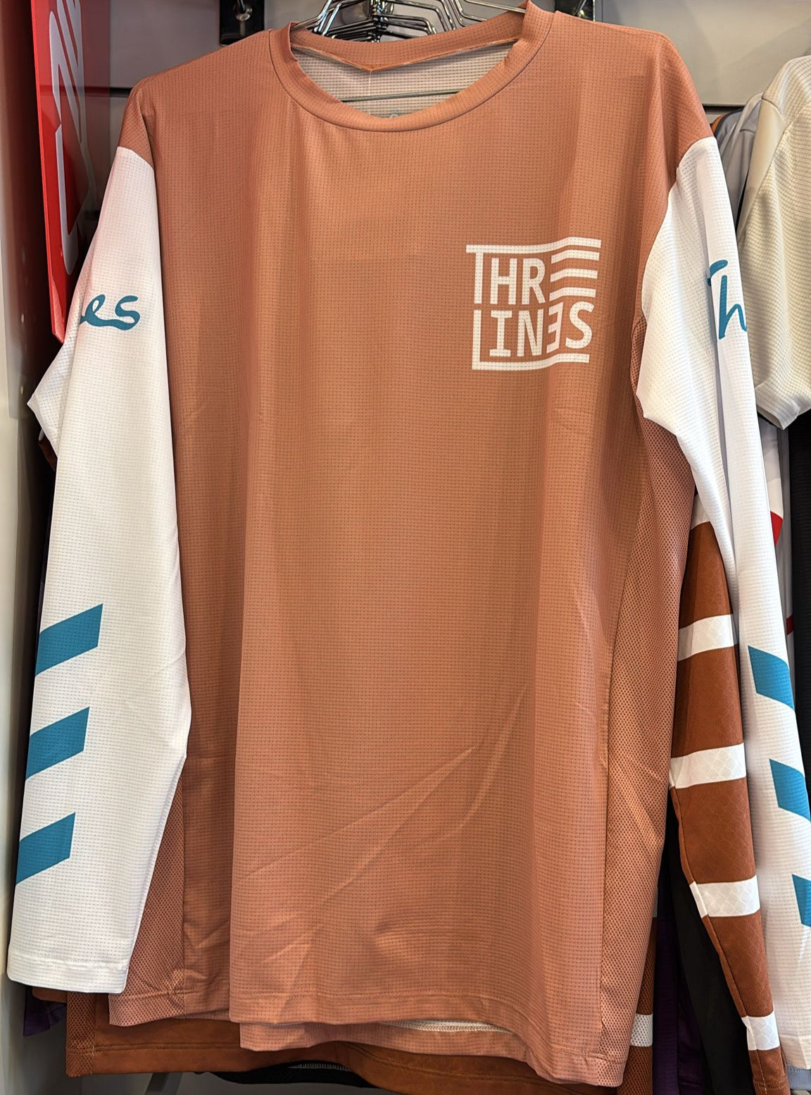 חולצת רכיבה ארוכה LS BROWN