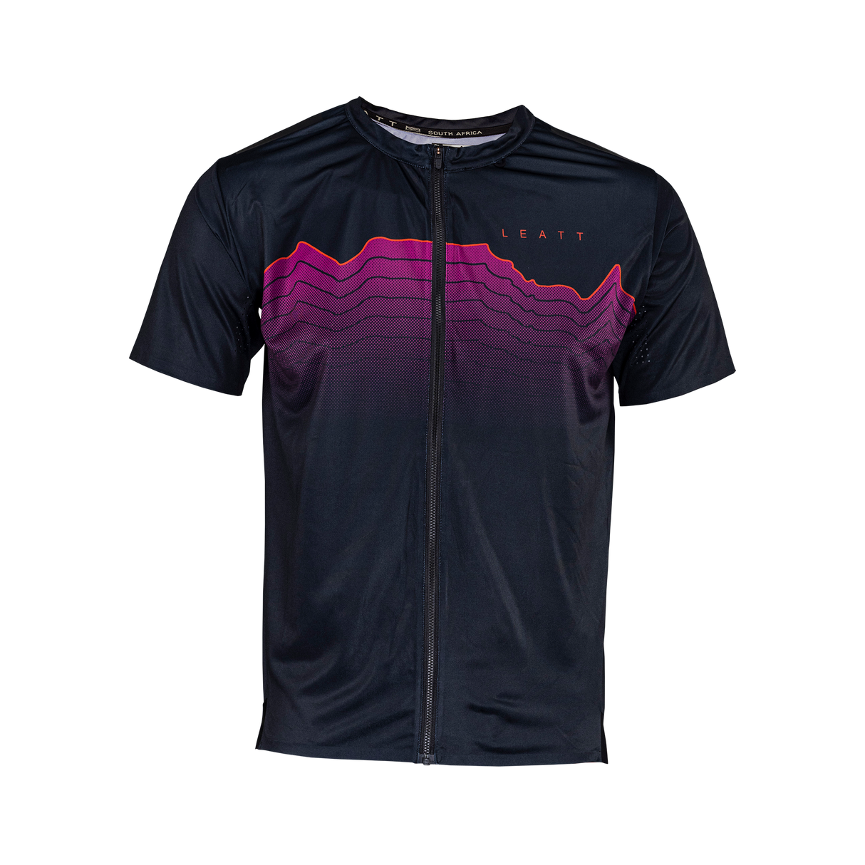 חולצת רכיבה קצרה גברים MTB Trail 3.0 Black