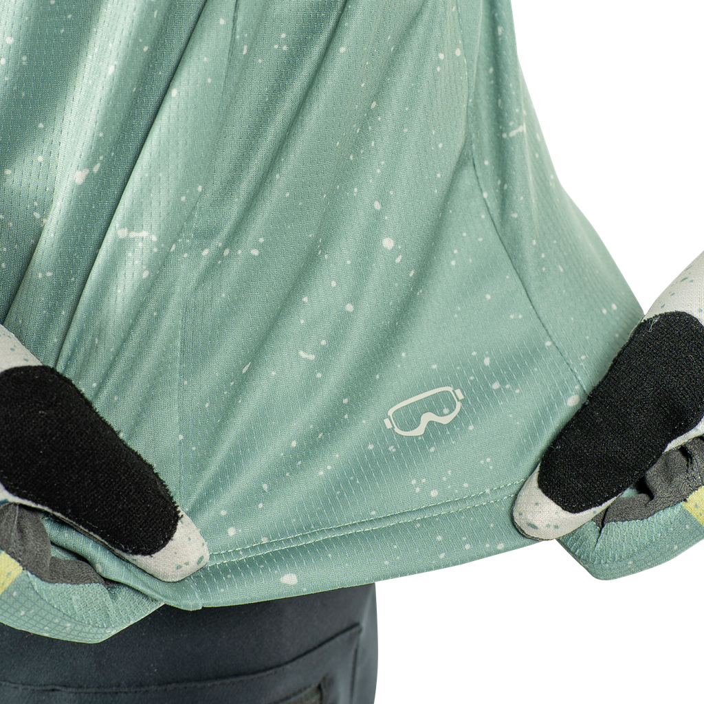 חולצת רכיבה קצרה ילדים MTB Enduro 3.0 Pistachio Jr V25