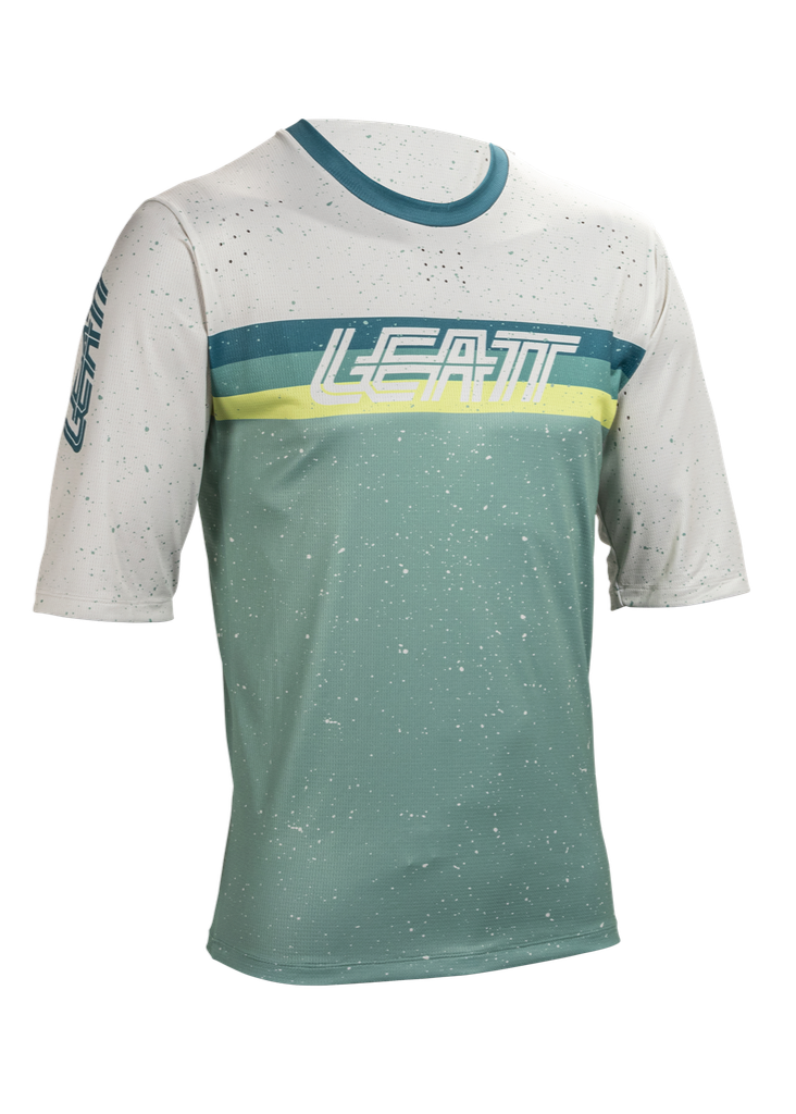 חולצת רכיבה קצרה ילדים MTB Enduro 3.0 Pistachio Jr V25