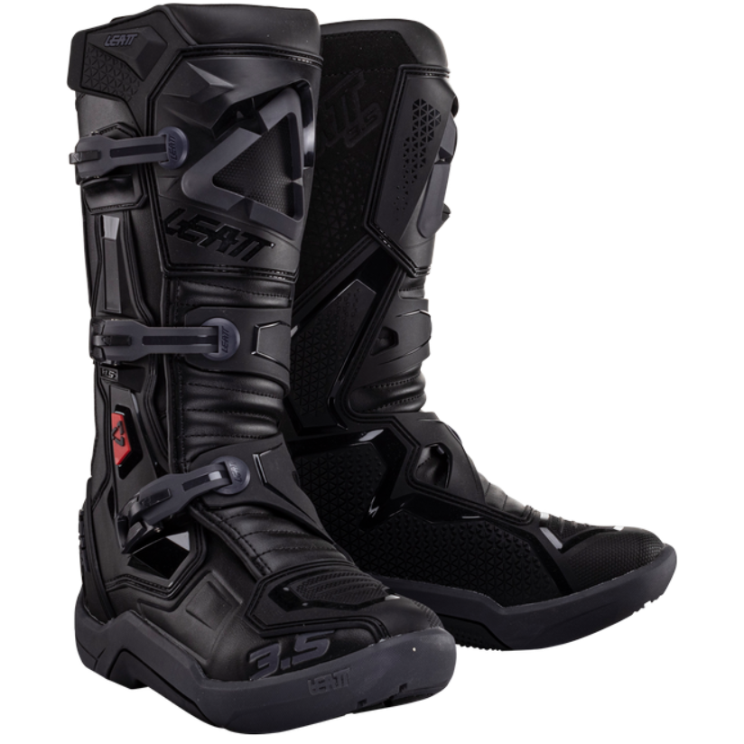 מגף 3.5 Stealth Black/Grey - Leatt