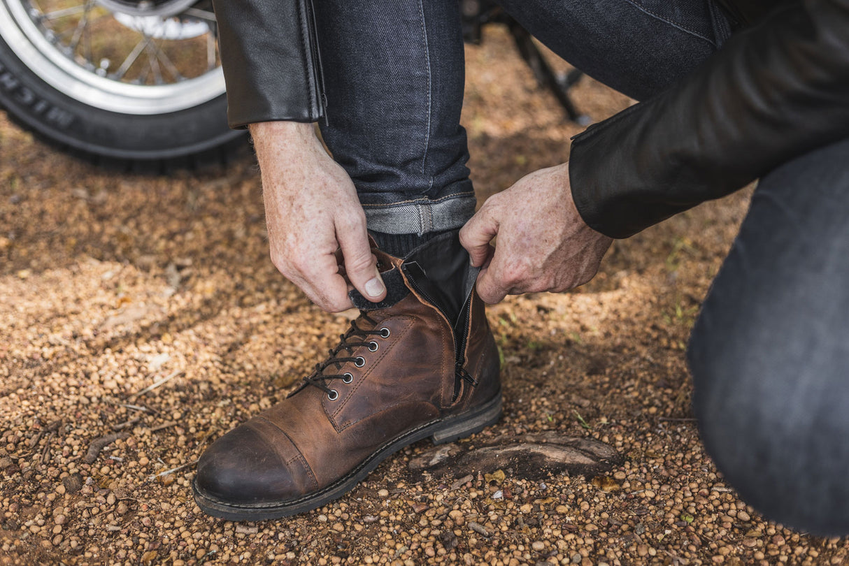 מגף רכיבה קלאסי Gordon 2 מבית Falco חום בהיר - Falco