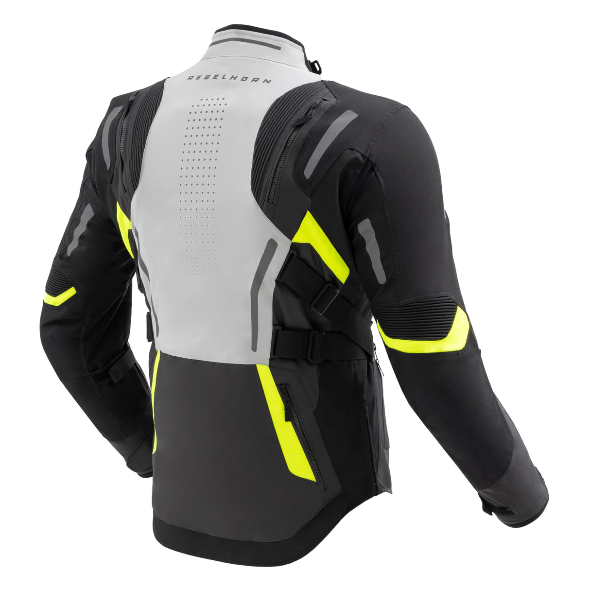 Rebelhorn HIKER IV TEXTILE מעיל רכיבה אפור
