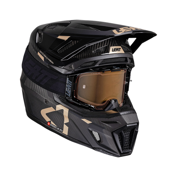 קיט קסדה ומשקף Leatt Moto 9.5 Carbon V25 + Goggles 6.5 Iriz - Leatt