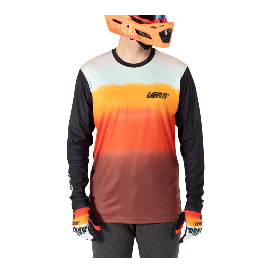 חולצת רכיבה ארוכה גברים MTB Gravity 3.0 Glamis V25