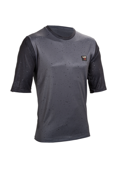 חולצת רכיבה קצרה גברים MTB Enduro 3.0 Graphite V25