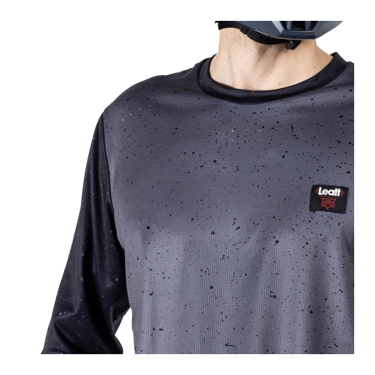 חולצת רכיבה קצרה גברים MTB Enduro 3.0 Graphite V25