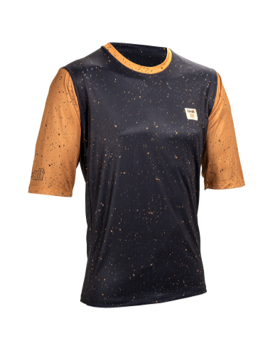 חולצת רכיבה קצרה גברים MTB Enduro 3.0 Rust V25