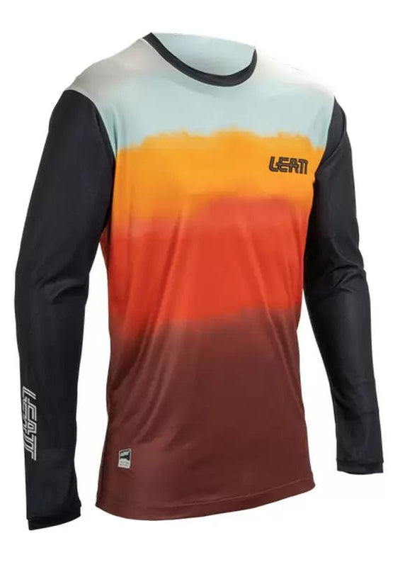 חולצת רכיבה ארוכה גברים MTB Gravity 3.0 Glamis V25