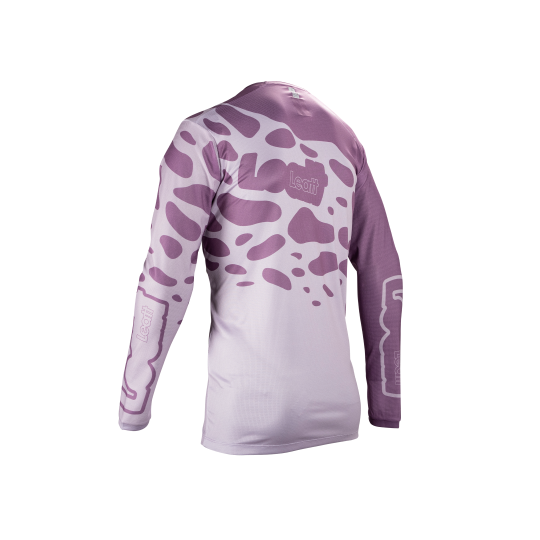 חולצת רכיבה ארוכה גברים MTB Gravity 3.0 Lavender V25