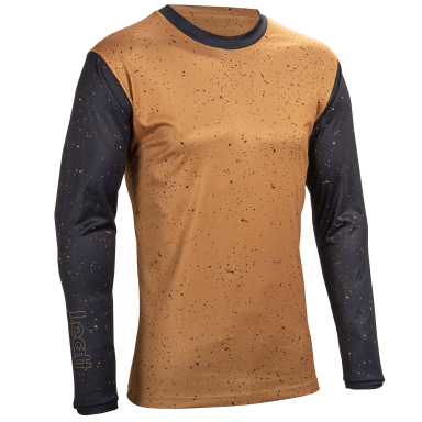 חולצת רכיבה ארוכה גברים MTB Enduro 4.0 Rust V25