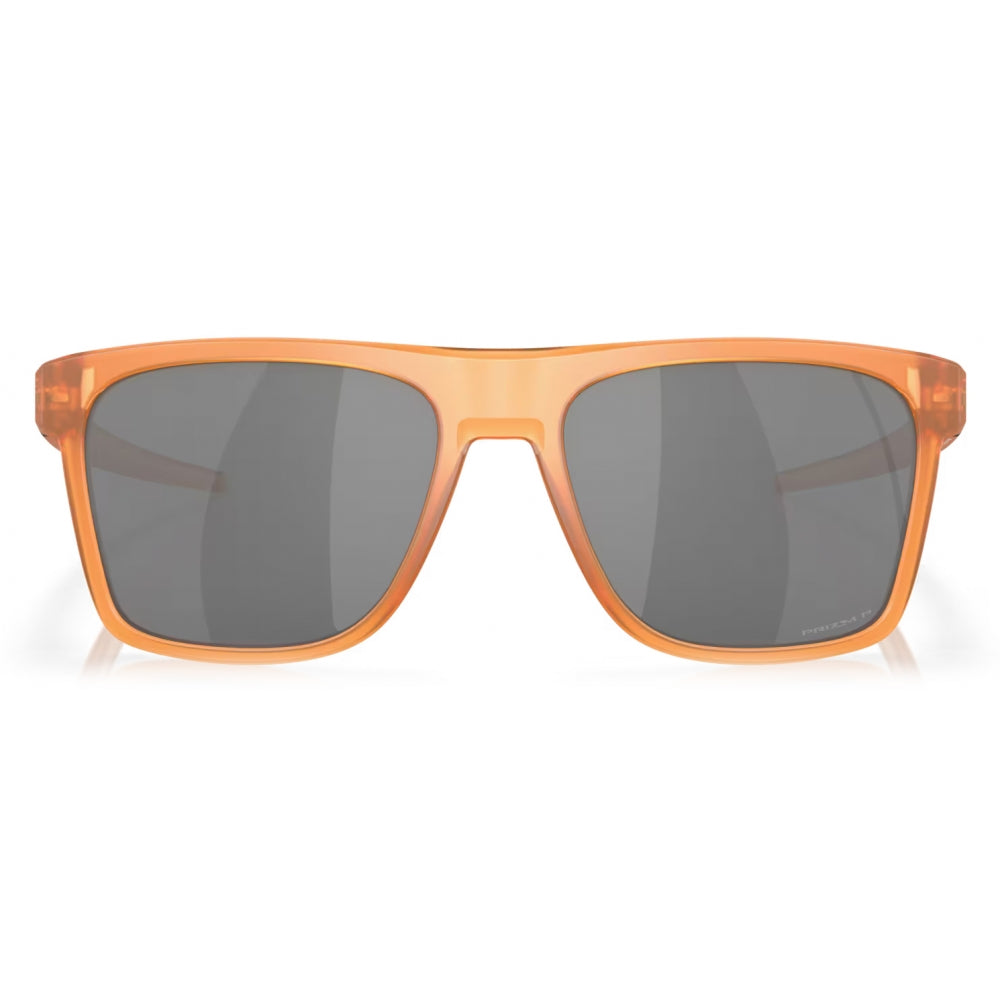 Oakley Leffingwell Coalesce Collection Prizm Black Polarized Lenses, Matte Transparent Ginger Frame