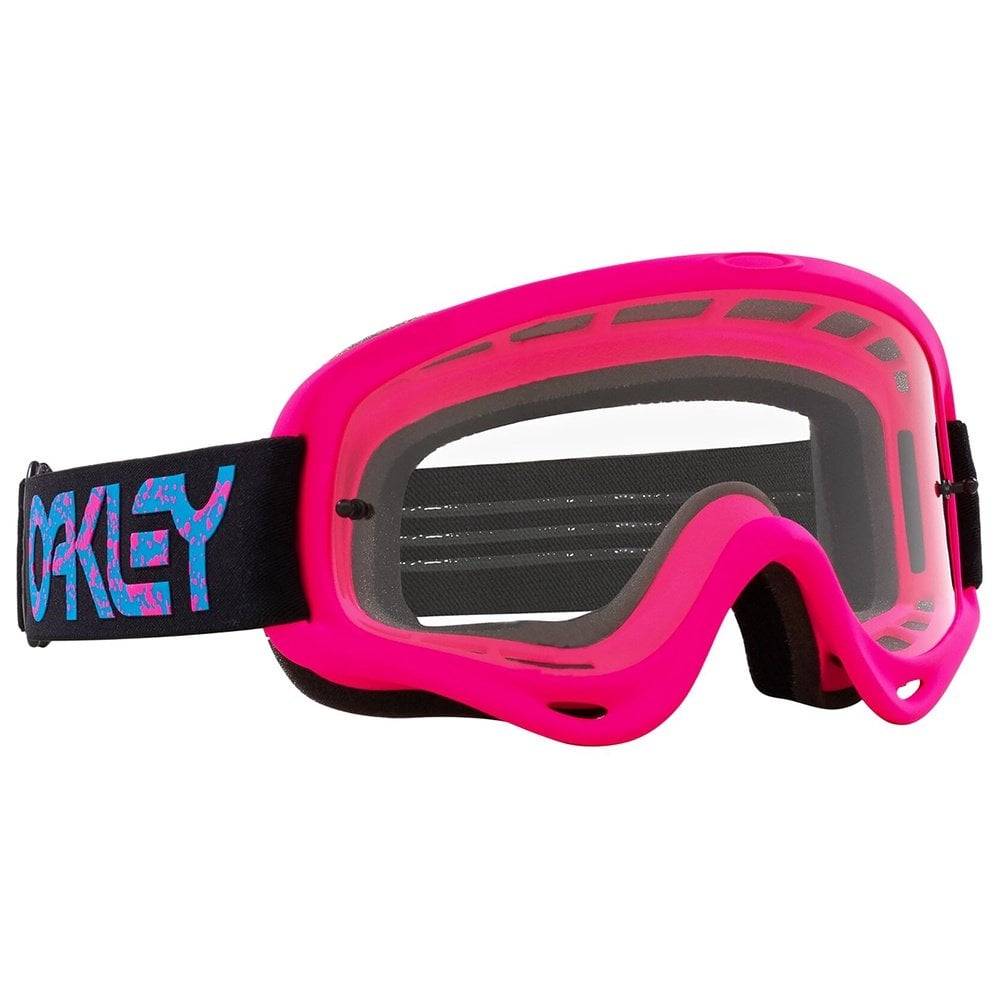 O-Frame 2.0 Pro MX Splatter Pink, Clear Lens