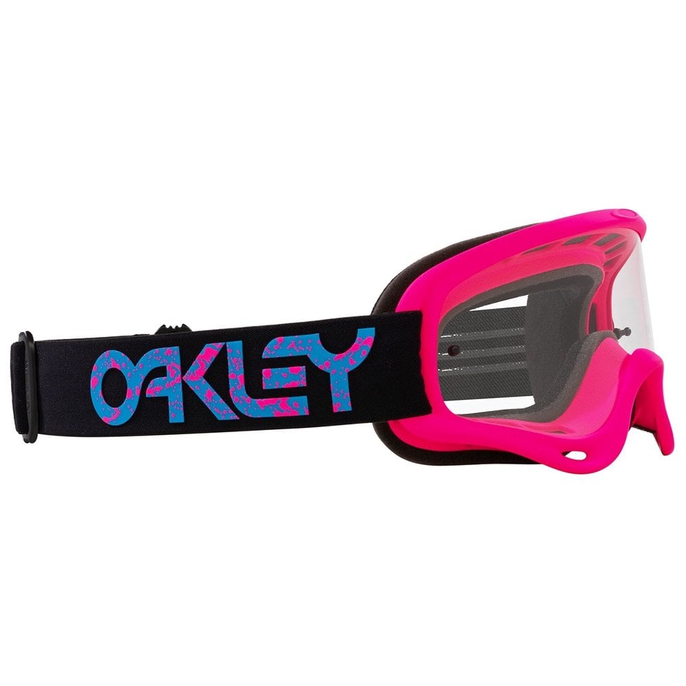 O-Frame 2.0 Pro MX Splatter Pink, Clear Lens
