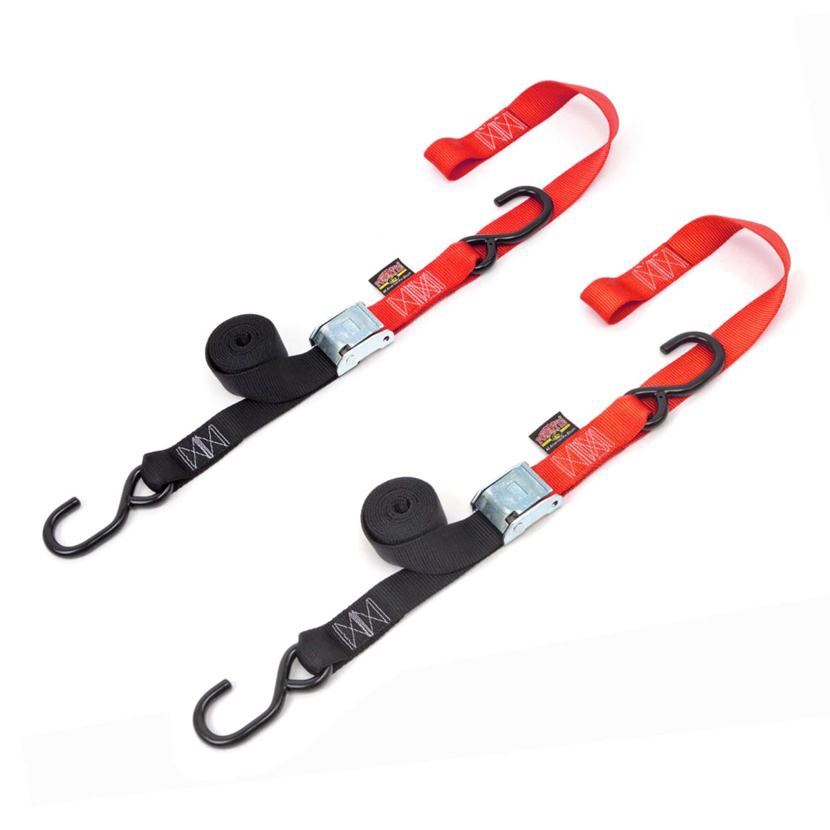רצועות קשירה לאופנוע PowerTye Fat Strap 1.5 אינץ׳ – זוג - PowerTye