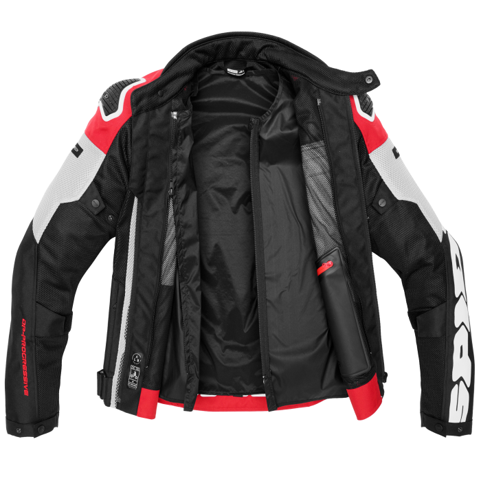 מעיל רכיבה קיץ Spidi Progressive NET WINDOUT שחור/אדום