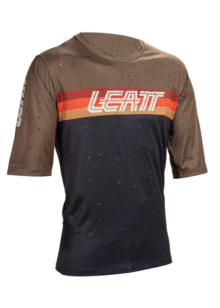 חולצת רכיבה קצרה ילדים MTB Enduro 3.0 Black Jr V25