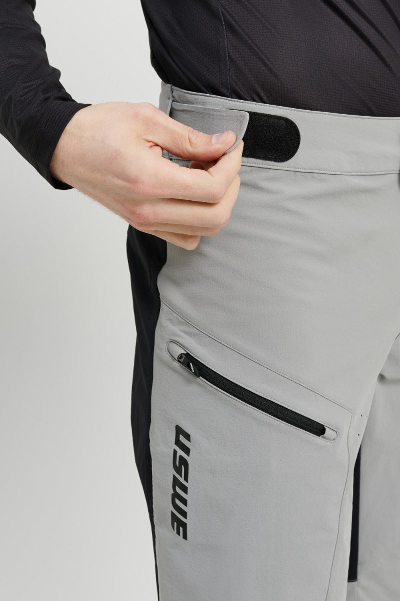 מכנס רכיבה MTB Skrubb Grey