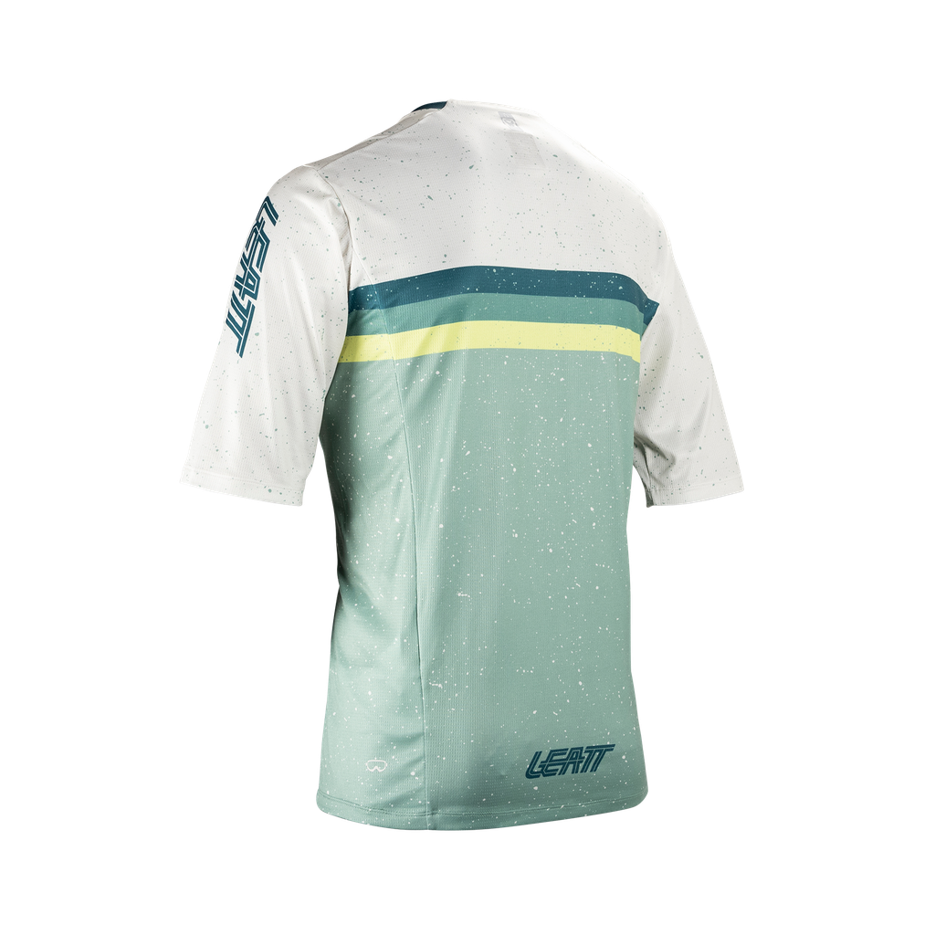 חולצת רכיבה קצרה ילדים MTB Enduro 3.0 Pistachio Jr V25