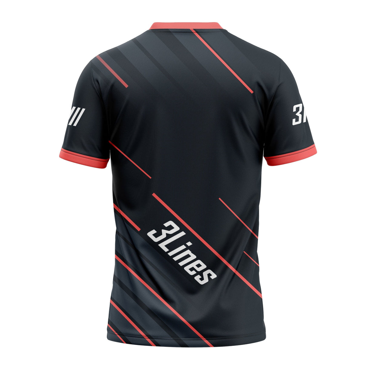 חולצת רכיבה קצרה 3Lines Black