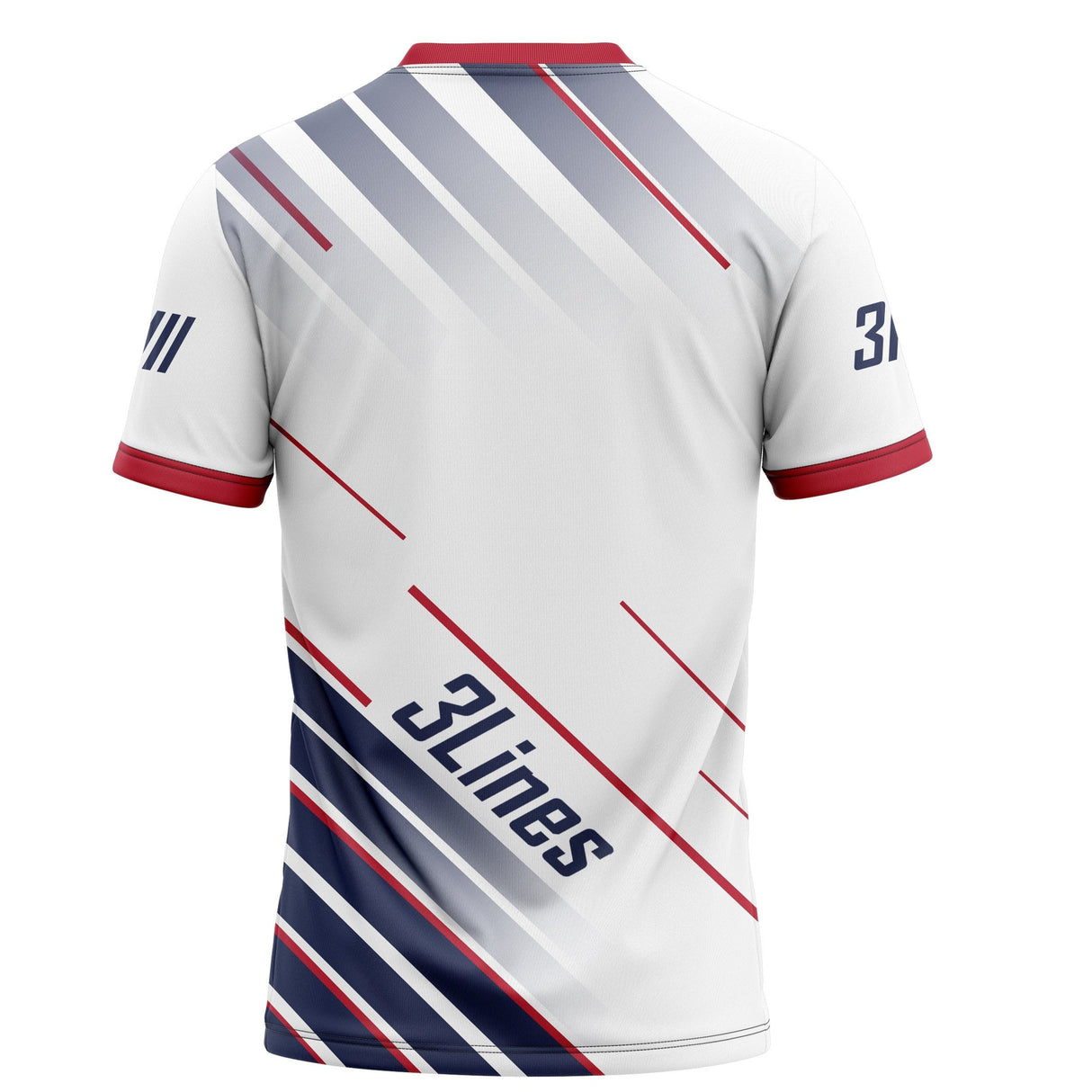 חולצת רכיבה קצרה 3Lines Red