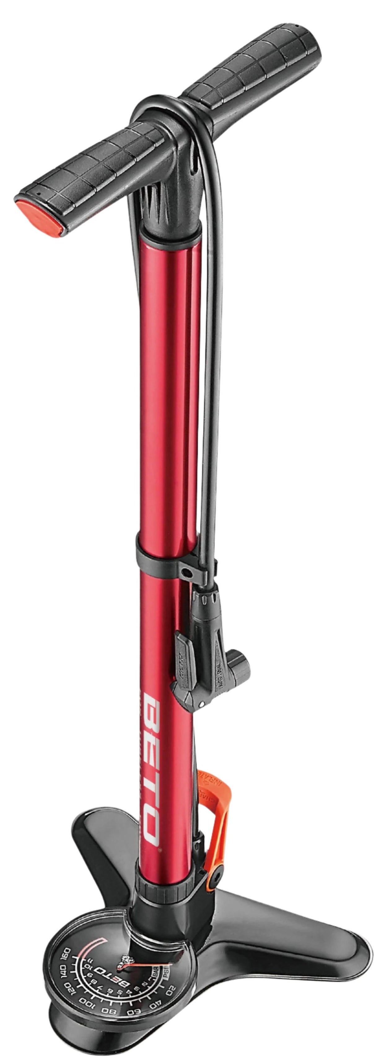 משאבת רצפה אלומיניום Ofa - מצב הרמת טיובלס ומד לחץ אוויר