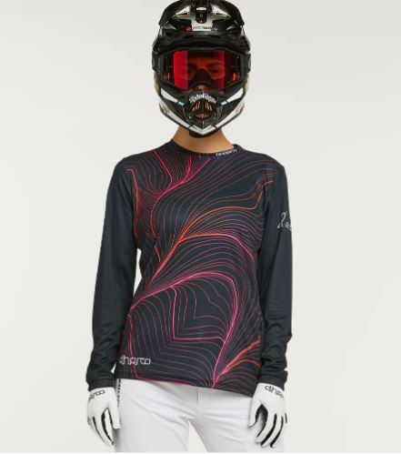 חולצת רכיבה ארוכה נשים Gravity Xanadu