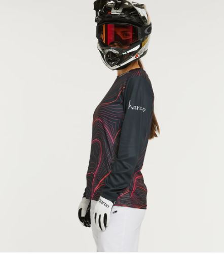 חולצת רכיבה ארוכה נשים Gravity Xanadu