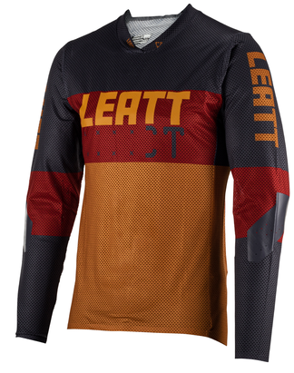 חולצת רכיבה ארוכה גברים MTB Gravity 4.0 V23 Suede