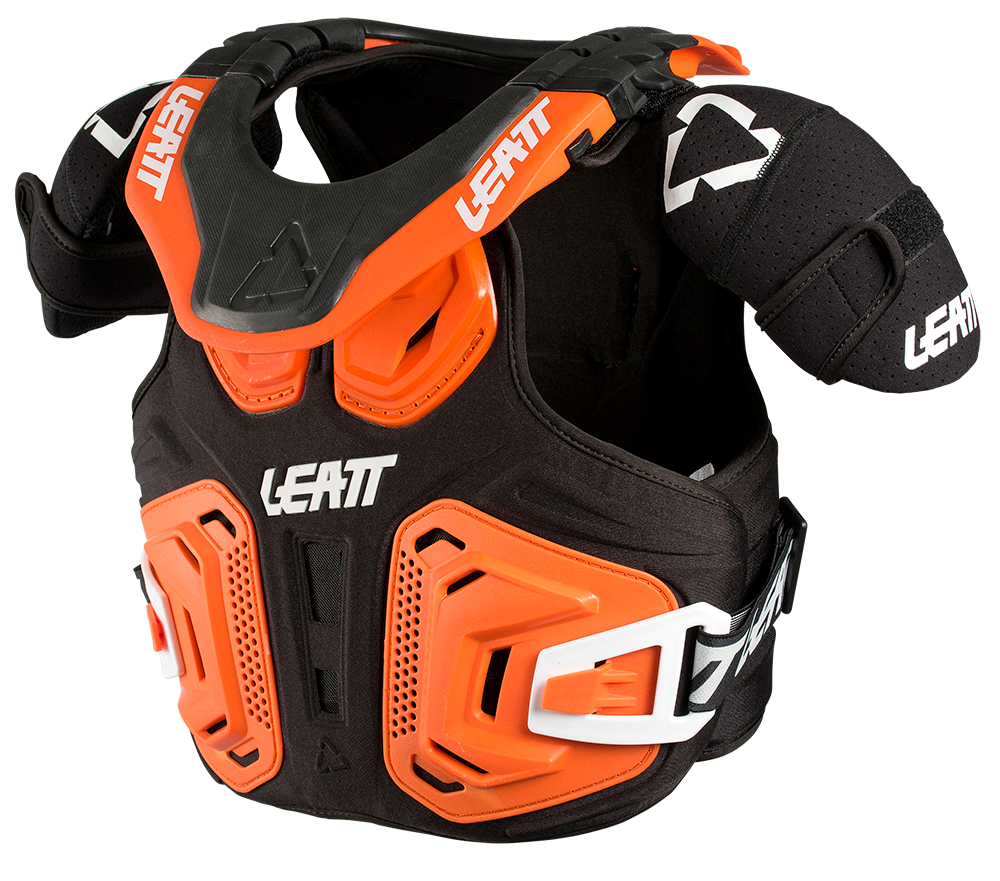 מגן גוף Fusion vest 2.0 ילדים כתום - Leatt
