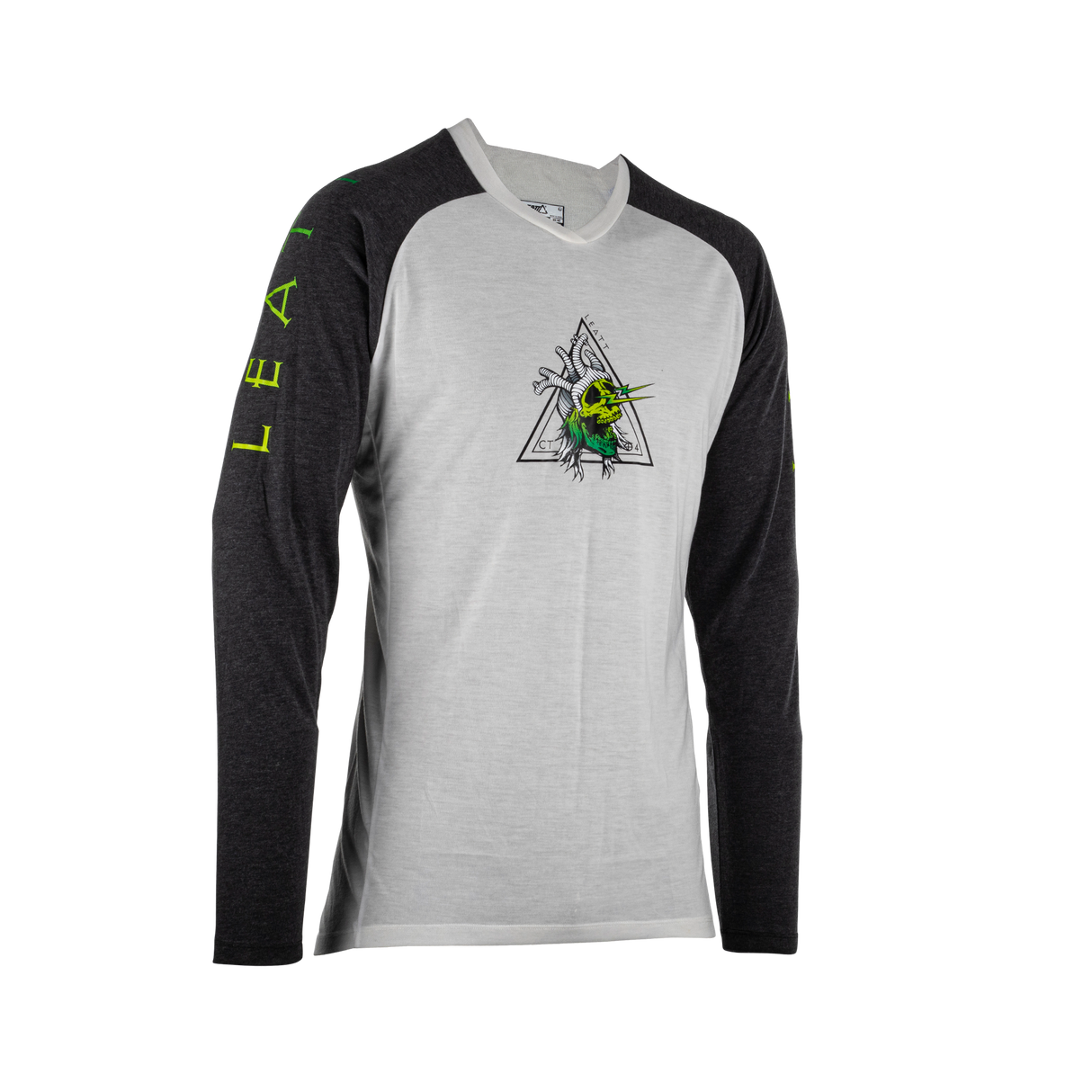 חולצת רכיבה ארוכה גברים MTB Gravity 2.0 Zombie