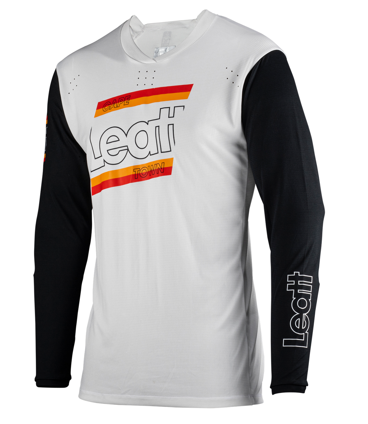 חולצת רכיבה ארוכה גברים MTB Enduro 4.0 White