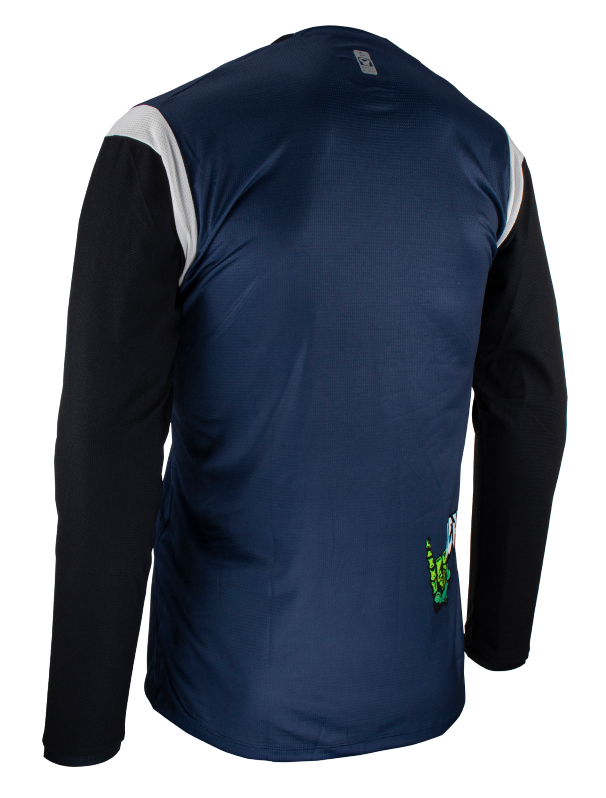 חולצת רכיבה ארוכה גברים MTB Gravity 3.0 Zombie