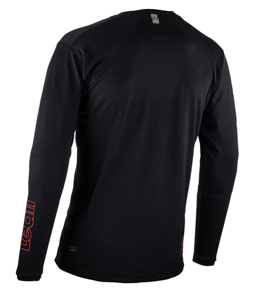 חולצת רכיבה ארוכה גברים MTB Enduro 4.0 Black