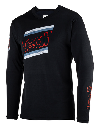 חולצת רכיבה ארוכה גברים MTB Enduro 4.0 Black