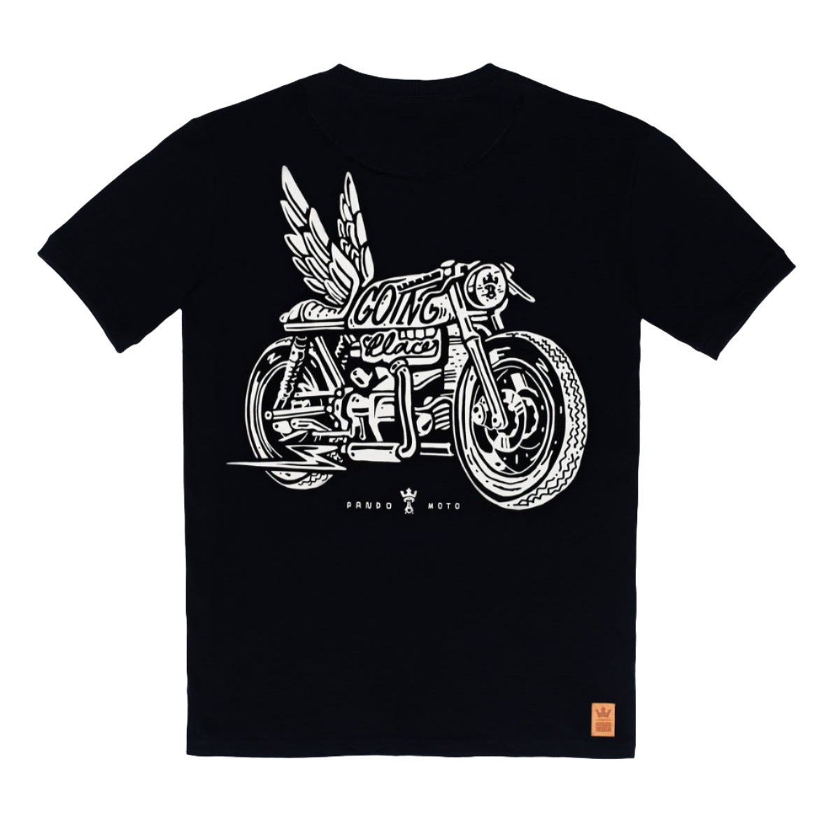 חולצה קצרה MIKE MOTO WING - Unisex