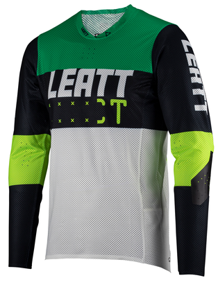 חולצת רכיבה ארוכה גברים MTB Gravity 4.0 V23 Jade