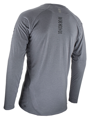 חולצת רכיבה ארוכה גברים MTB Gravity 2.0 Titanium