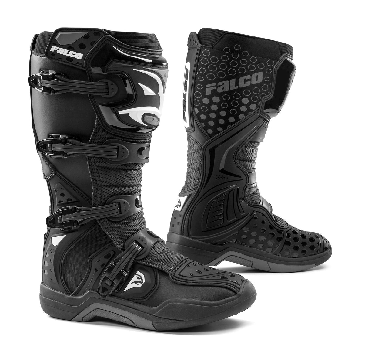 מגף Enduro Level II מבית Falco שחור