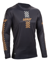 חולצת רכיבה ארוכה גברים MTB Enduro 4.0 Black V25