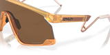 BXTR Metal prizm bronze Lenses,  matte transparent light curry Frame
