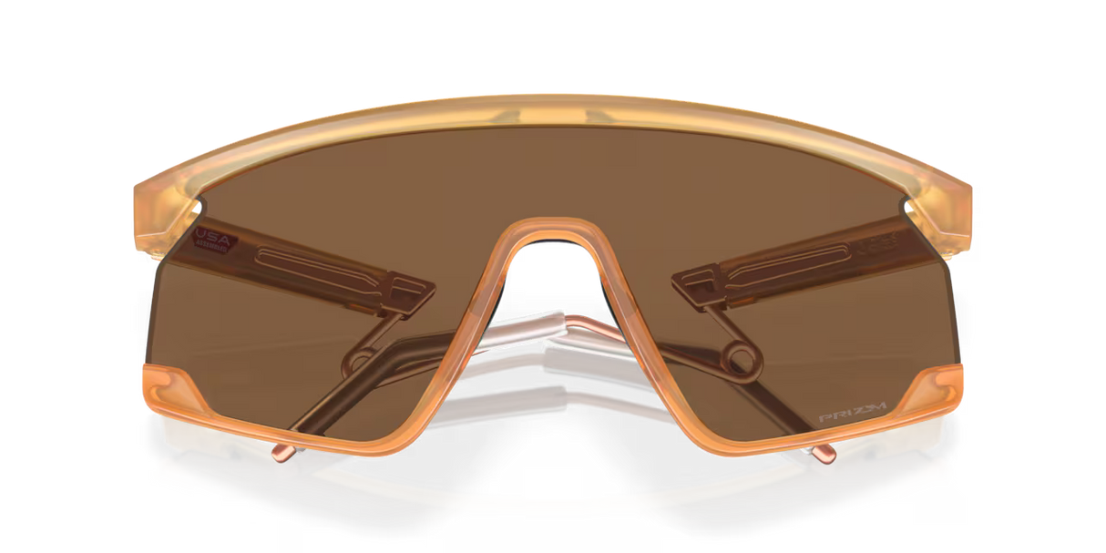 BXTR Metal prizm bronze Lenses,  matte transparent light curry Frame