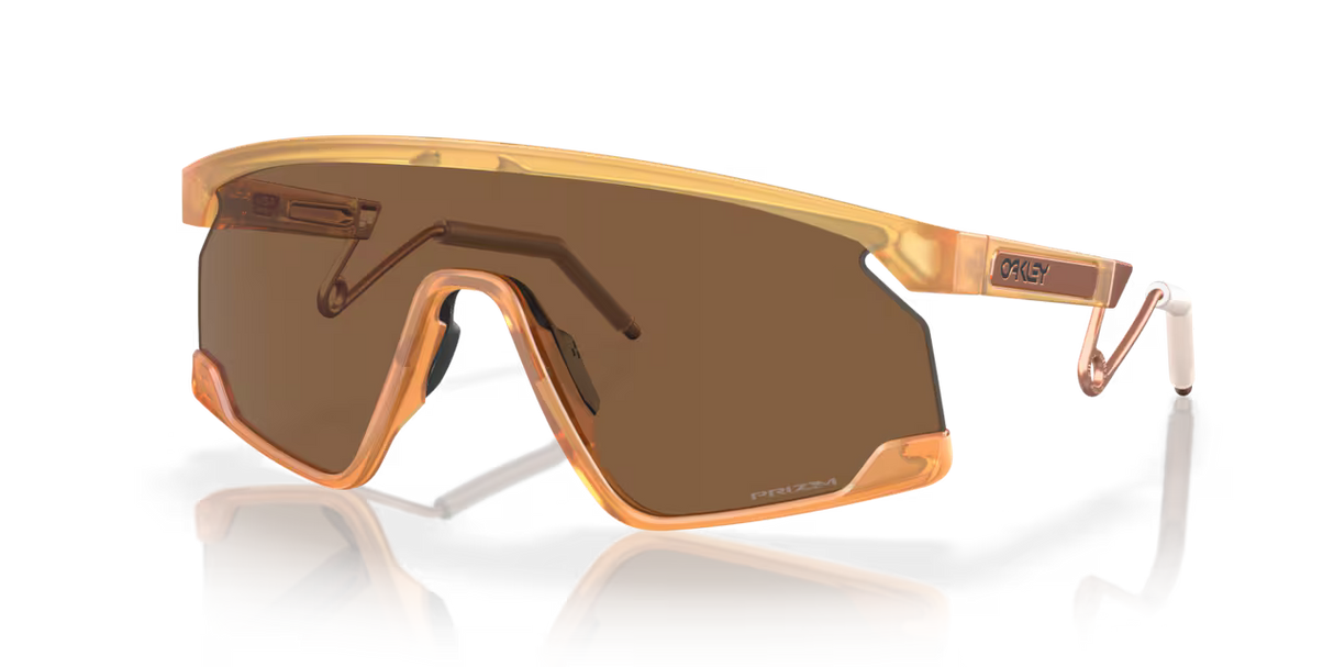 BXTR Metal prizm bronze Lenses,  matte transparent light curry Frame