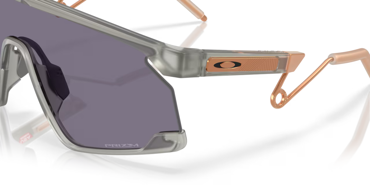 BXTR Metal Forge Collection prizm grey Lenses,  transparent grey ink Frame