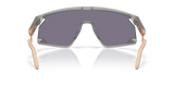 BXTR Metal Forge Collection prizm grey Lenses,  transparent grey ink Frame
