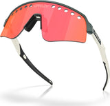 Oakley Sutro Lite Sweep Prizm Trail Torch Lenses, Matte Silver/Blue Colorshift Frame