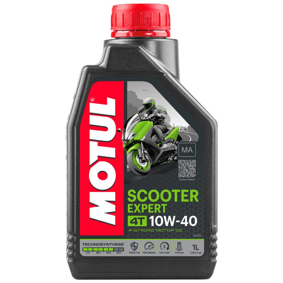 SCOOTER EXPERT שמן טכנוסינתטי 10W40 1L מבית MOTUL
