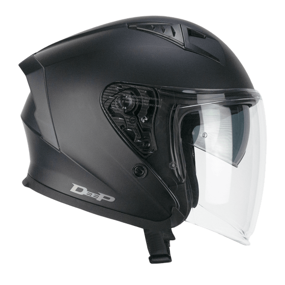 קסדת כביש 3/4 CGM 127 DEEP שחור מט