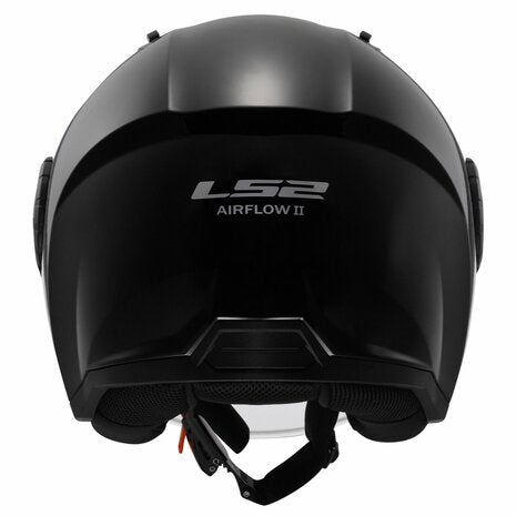 קסדת כביש 3/4 LS2 OF616 AirFlow ll Gloss Black שחור מבריק